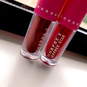 MORPHE X JEFEREE STAR MINI LIQUID LIPSTICK IN RED